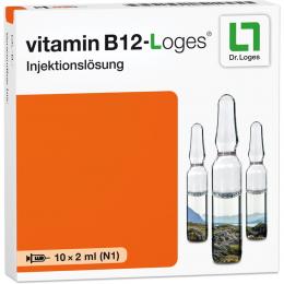 Ein aktuelles Angebot für VITAMIN B12-LOGES Injektionslösung Ampullen 10 X 2 ml Ampullen Vitaminpräparate - jetzt kaufen, Marke Dr. Loges + Co. GmbH.