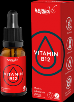 VITAMIN B12 VEGAN Tropfen Methylcobalamin 30 ml