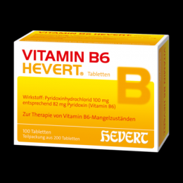 VITAMIN B6 HEVERT Tabletten 200 St