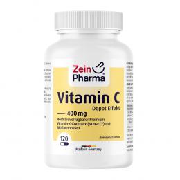 Ein aktuelles Angebot für VITAMIN C 400 mg Depot Effekt Kapseln 120 St Kapseln  - jetzt kaufen, Marke ZeinPharma Germany GmbH.
