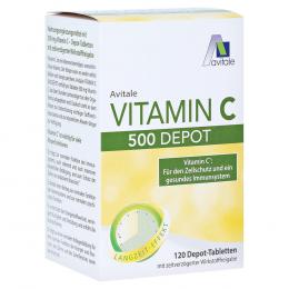 Vitamin C 500mg Depot 120 St Tabletten