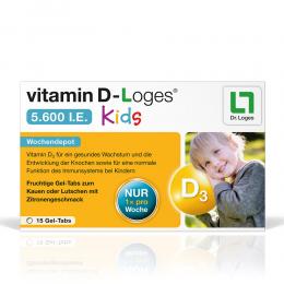 Ein aktuelles Angebot für VITAMIN D-LOGES 5.600 I.E. Kids Kautabletten 15 St Kautabletten Multivitamine & Mineralstoffe - jetzt kaufen, Marke Dr. Loges + Co. GmbH.