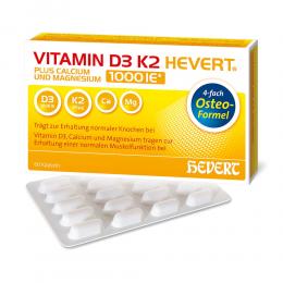 Ein aktuelles Angebot für VITAMIN D3 K2 Hevert Plus Kapseln 60 St Kapseln Vitaminpräparate - jetzt kaufen, Marke Hevert-Arzneimittel Gmbh & Co. Kg.