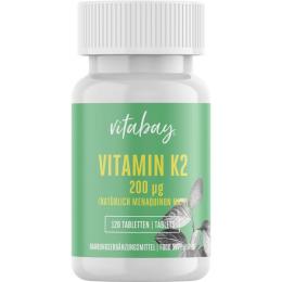 VITAMIN K2 200 µg MK-7 vegan hochdosiert Tabletten 120 St.