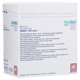 Ein aktuelles Angebot für VLIES-SCHLITZKOMPRESSEN 10x10 cm steril 6fach 25 X 2 St Kompressen Verbandsmaterial - jetzt kaufen, Marke Maimed Gmbh.