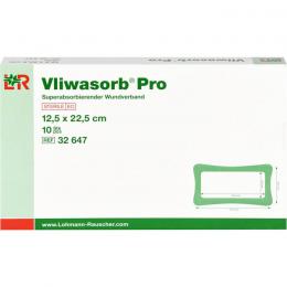 VLIWASORB Pro superabsorb.Komp.steril 12,5x22,5 cm 10 St.