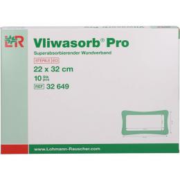 VLIWASORB Pro superabsorb.Komp.steril 22x32 cm 10 St.