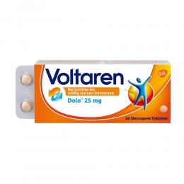 VOLTAREN Dolo 25 mg überzogene Tabletten 20 St Überzogene Tabletten