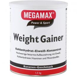 WEIGHT GAINER Megamax Banane Pulver 1500 g