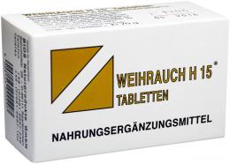 Ein aktuelles Angebot für WEIHRAUCH-H15 Tabletten 100 St Tabletten Naturheilmittel - jetzt kaufen, Marke Bios Medical Services.
