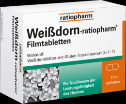 WEISSDORN-RATIOPHARM Filmtabletten 100 St