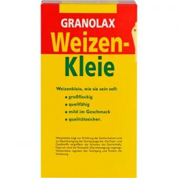 WEIZENKLEIE Granolax Grandel Pulver 200 g