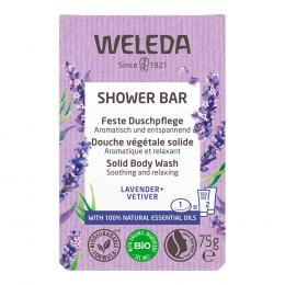WELEDA feste Duschpflege Lavender+Vetiver 75 g ohne