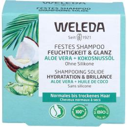 WELEDA festes Shampoo Feuchtigkeit & Glanz 50 g