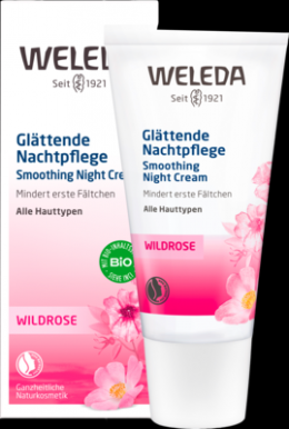 WELEDA Wildrose glttende Nachtpflege 30 ml
