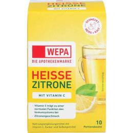 WEPA heiße Zitrone+Vitamin C Pulver 100 g