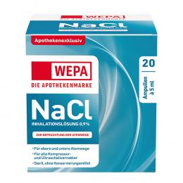 WEPA Inhalationslösung NaCl 0,9% 20 X 5 ml Inhalationslösung