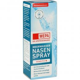 Ein aktuelles Angebot für WEPA Meerwasser Nasenspray sensitiv+ 1 X 20 ml Spray Schnupfen - jetzt kaufen, Marke WEPA Apothekenbedarf GmbH & Co. KG.