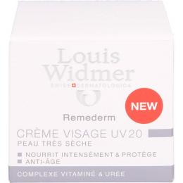 WIDMER Remederm Gesichtscreme UV 20 leicht parfüm. 50 ml