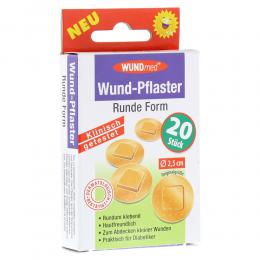 Ein aktuelles Angebot für WUNDPFLASTER 2,5 cm rund 20 St Pflaster Pflaster - jetzt kaufen, Marke Axisis GmbH.