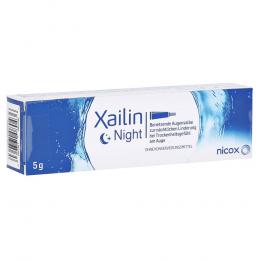 XAILIN Night Augensalbe 1 X 5 g Augensalbe