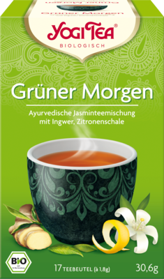 YOGI TEA Grner Morgen Bio Filterbeutel 17X1.8 g
