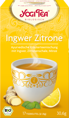 YOGI TEA Ingwer Zitrone Bio Filterbeutel 17X1.8 g