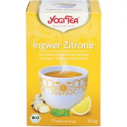 YOGI TEA Ingwer Zitrone Bio Filterbeutel 30,6 g