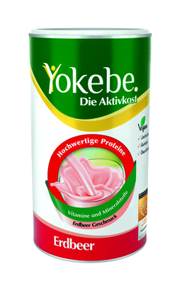 YOKEBE Erdbeer lactosefrei NF2 Pulver 500 g