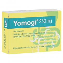 Ein aktuelles Angebot für YOMOGI 250 mg Hartkapseln 20 St Hartkapseln Durchfall - jetzt kaufen, Marke Ardeypharm GmbH.