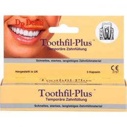ZAHNZEMENT Füllmaterial Toothfil-Plus Kapseln 3 St.