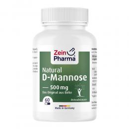 ZeinPharma D-Mannose Kapseln 500 mg bei Blasenentzündung 60 St Kapseln