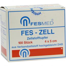Ein aktuelles Angebot für Zellstofftupfer FES-Zell 4x5cm HGBL 100 St Tupfer Verbandsmaterial - jetzt kaufen, Marke FESMED Verbandmittel GmbH.
