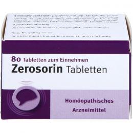 ZEROSORIN Tabletten 80 St.