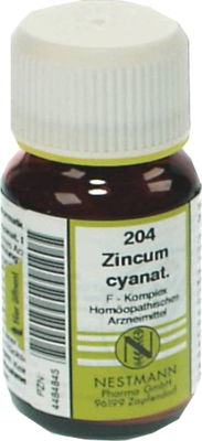 ZINCUM CYANATUM F Komplex Nr.204 Tabletten 120 St