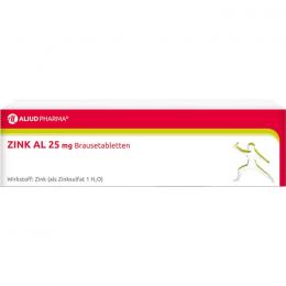 ZINK AL 25 mg Brausetabletten 20 St.