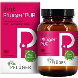 Ein aktuelles Angebot für ZINK PFLÜGER PUR 10 mg Tabletten 100 St Tabletten  - jetzt kaufen, Marke Homöopathisches Laboratorium Alexander Pflüger GmbH & Co. KG.