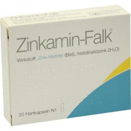 ZINKAMIN Falk 15 mg Hartkapseln 20 St Hartkapseln