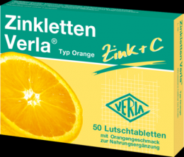 ZINKLETTEN Verla Orange Lutschtabletten 24.5 g