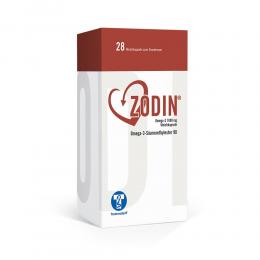 Ein aktuelles Angebot für ZODIN Omega-3 1000 mg Weichkapseln 28 St Weichkapseln Nahrungsergänzungsmittel - jetzt kaufen, Marke Trommsdorff GmbH & Co. KG.