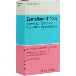 ZYMAFLUOR D 1.000 Tabletten 90 St Tabletten