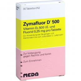 ZYMAFLUOR D 500 Tabletten 30 St Tabletten