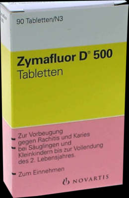 ZYMAFLUOR D 500 Tabletten 90 St