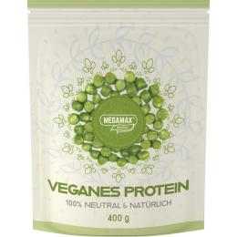 100% NATÜRLICHES Protein vegan Megamax Pulver 400 g
