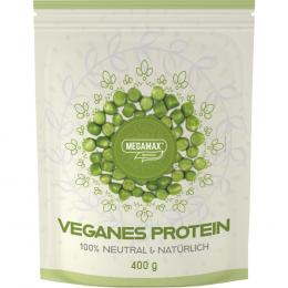 100% NATÜRLICHES Protein vegan Megamax Pulver 400 g Pulver