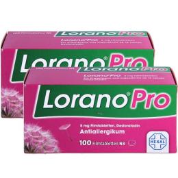 2 x LORANOPRO 5 mg Filmtabletten 100 St.