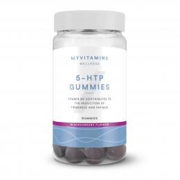 5-HTP-Fruchtgummis - 60GUMMIES, 30Portionen - Schwarze Johannisbeere