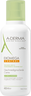 A-DERMA EXOMEGA CONTROL geschmeidig machende Creme 400 ml