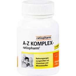 A-Z Komplex-ratiopharm Tabletten 30 St. (45 g)