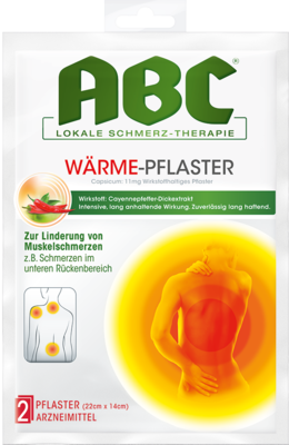 ABC Wärme-Pflaster Capsicum Hansaplast med 14x22 2 St